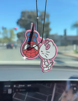 Spider x kitty air freshner