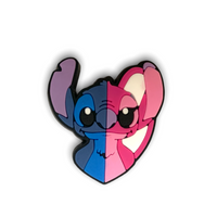 Stitch & Angel charm