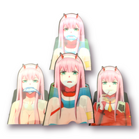 Zero Two 3D Decal sticker