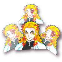 Rengoku 3D Decal sticker