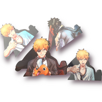 Denji 3D Decal sticker